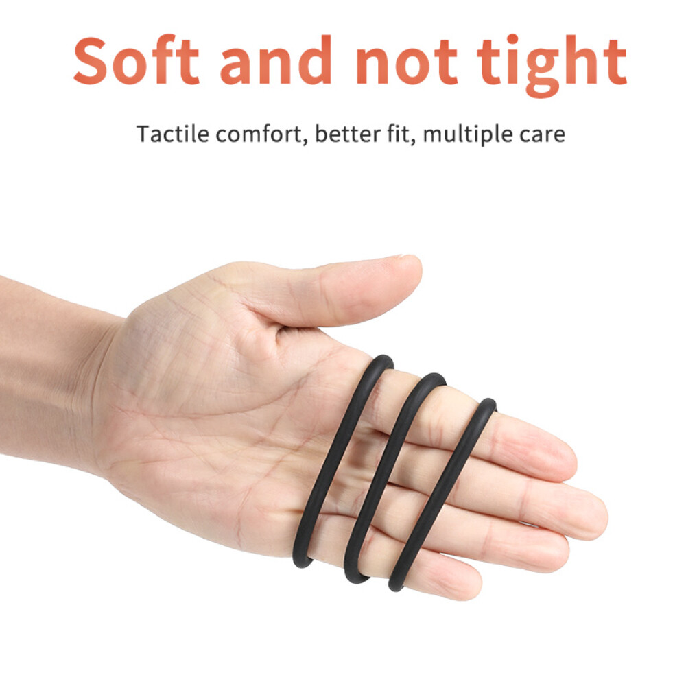 Silicone Penis Glans Stretcher Phimosis Curing Peritomize Correction Ring