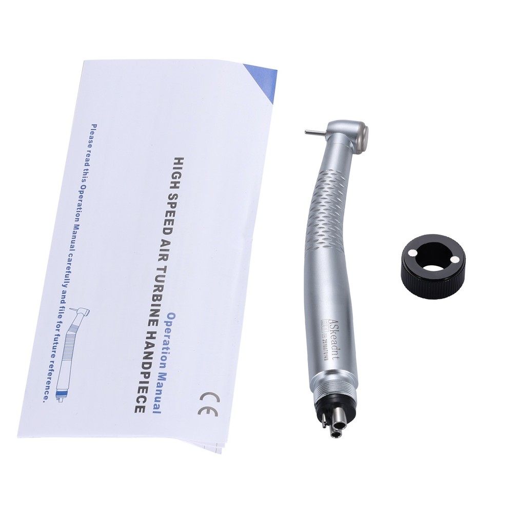 Dental Ring LED Optic High Speed Handpiece E-Generator Shadowless 4 Hole