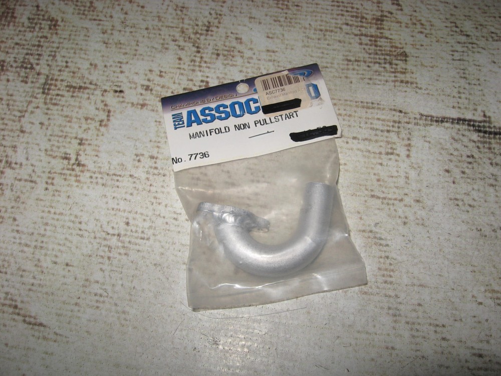 Associated Exhaust Manifold Fits Non-Pull Start Yokomo Dynamite & OS Max 7736