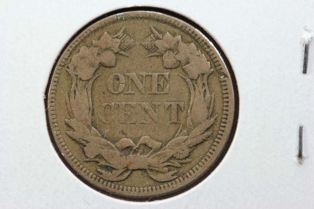 1858 Flying Eagle Cent Large Letter Variety 2GBM