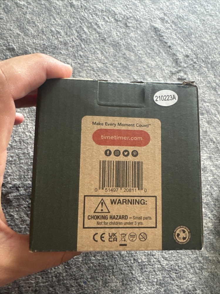 TIME TIMER Home MOD - 60 Minute Kids Visual Timer Home Edition - for Homeschool