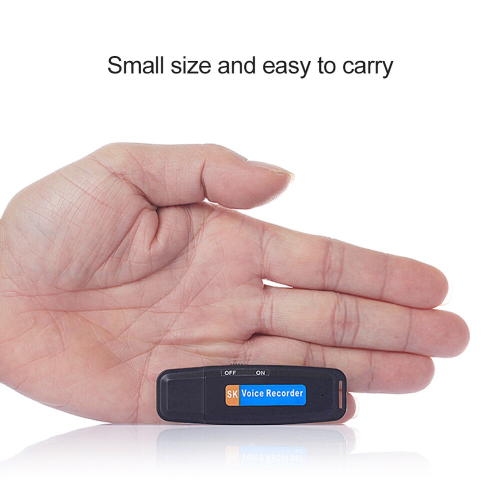 USB Mini Voice Recorder Digital Hidden Record Mini Drive Audio Recording