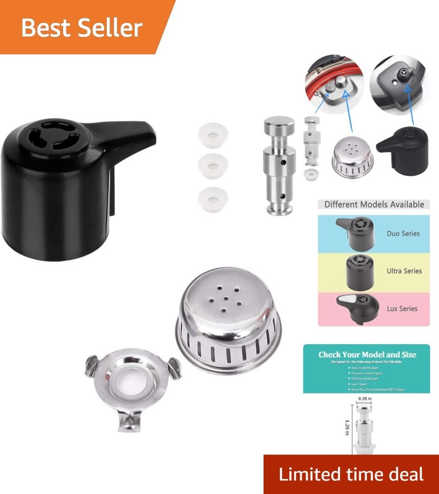 Essential Instant Pot Float Valve & Silicone Cap Set for Effortless Cooking
