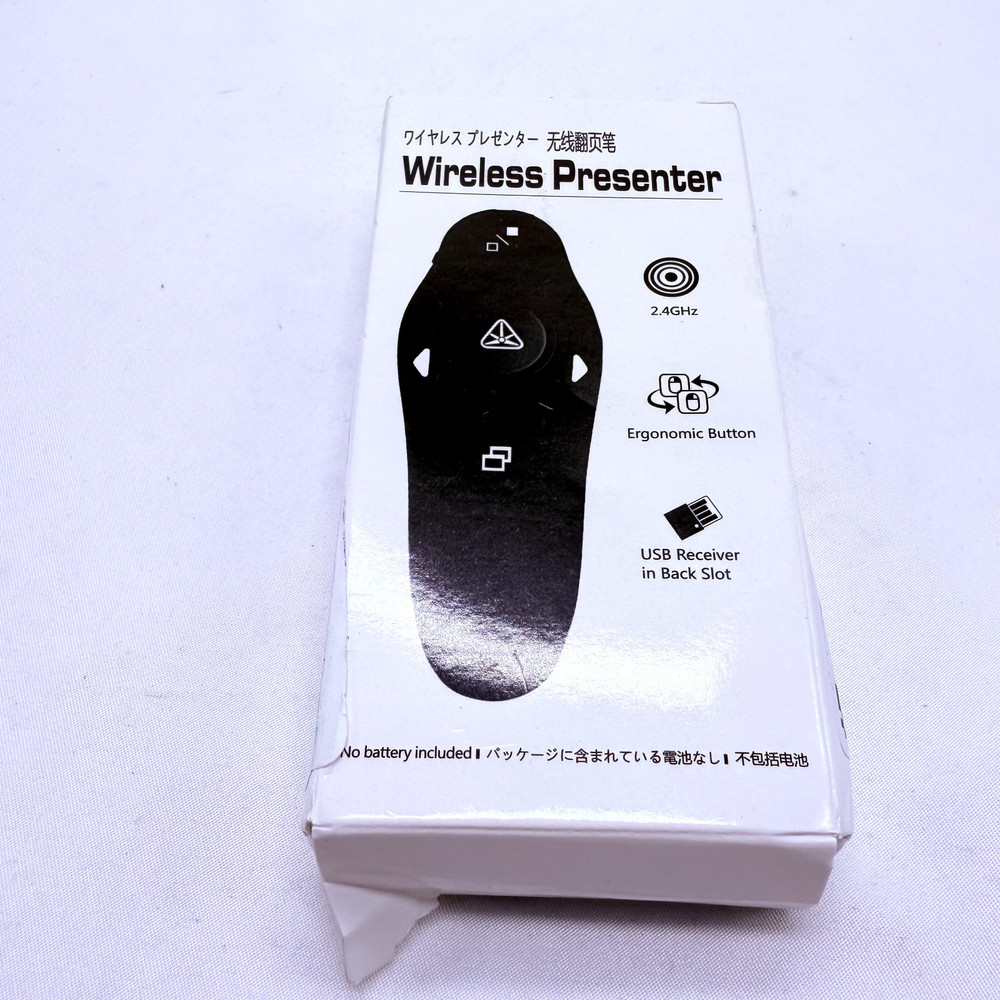 Presentation Clicker Wireless Presenter Remote USB Control Powerpoint PPT