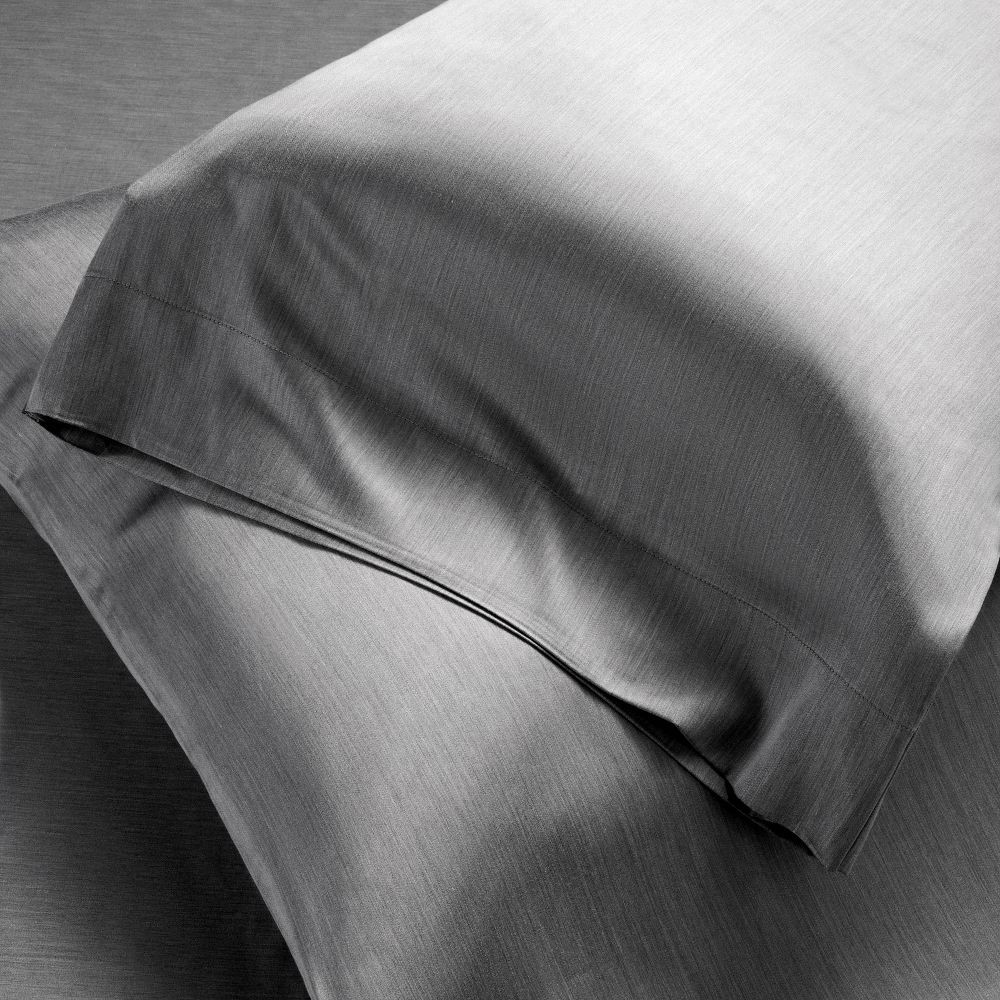 Full 400 Thread Count Rayon from Bamboo Sheet Set Dark Gray -