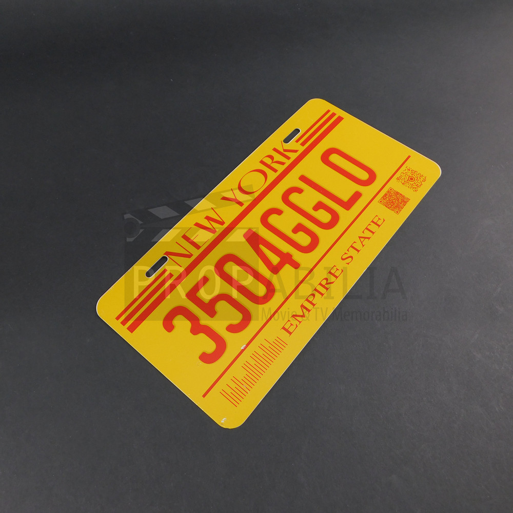UPLOAD Aleeshas License Plate Original Prop (0010-7469)