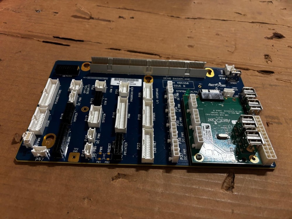 Aristocrat GEN8 Backplane Board