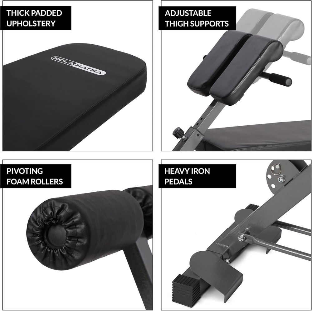 Versatile Training Weight Bench for Full Body Decline & Flat Workouts