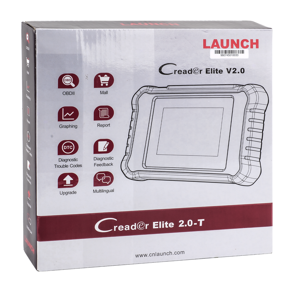 LAUNCH X431 Creader Elite 2.0 for LANDROVER Car Diagnostic Scan Tool ECU Coding