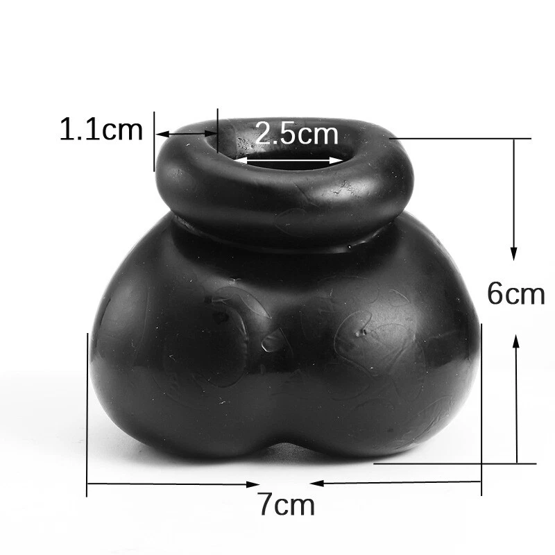 Reusable Penis Strecher Ring Extender Enlargement for Male Delay Ejaculation New