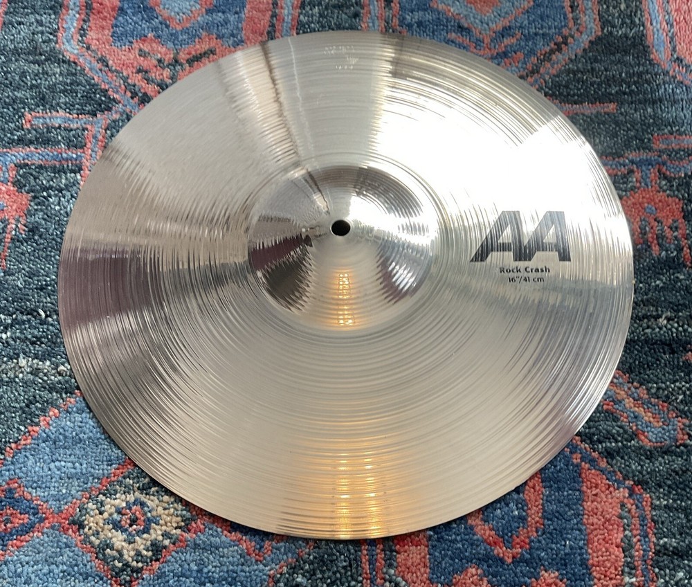 Sabian 16” AA Rock Crash Cymbal