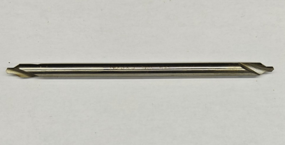 #3 Combined Drill and Countersink 5" Long HSS - Center Drill