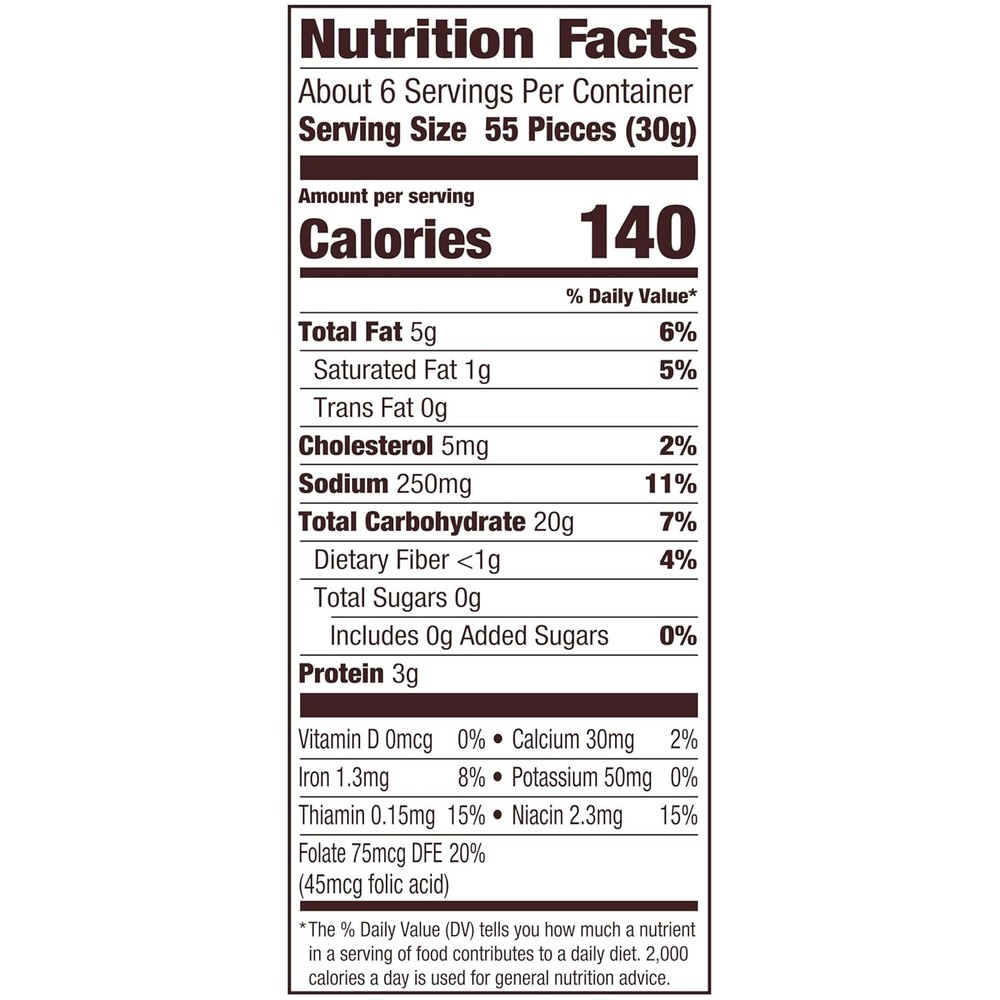 Cheddar Crackers, 6.6 Oz Bag