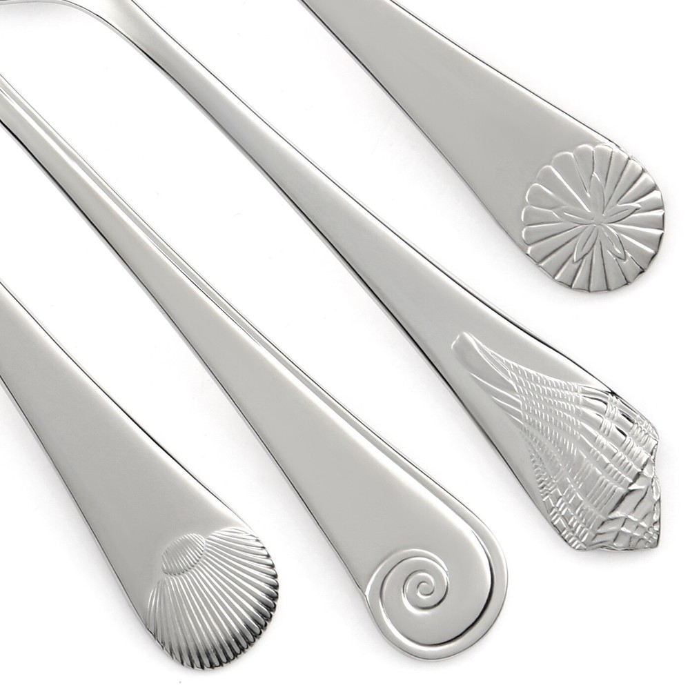 Reed & Barton SEA SHELLS Stainless 18/10 Korea Silverware CHOICE Flatware