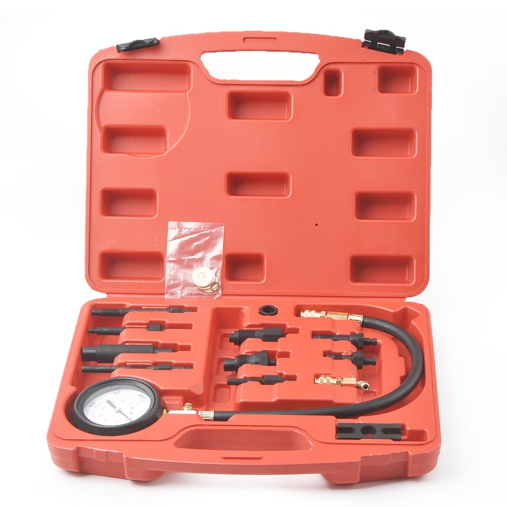 Direct & Indirect Diesel Engine Compression Injection Tester 12Pc Test Kit