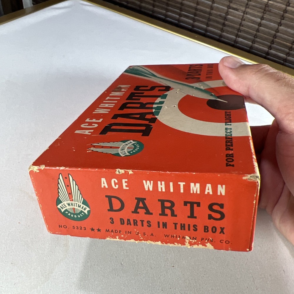 VTG Ace Whitman Product Darts 3 Pack. Preowned.