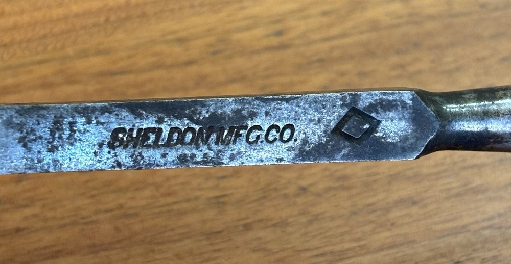 Vintage Sheldon Mfg. Co. Socket Chisel