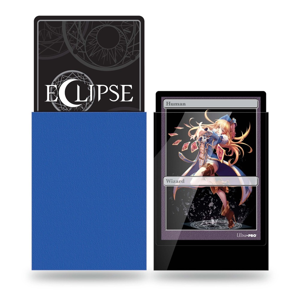 (60) Ultra Pro Eclipse PRO GLOSS PACIFIC BLUE Small Deck Protector Card Sleeves