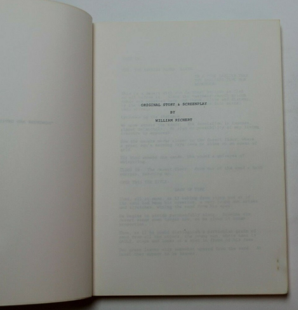 DUNGEONS & DEVILS / William Richert 1980's Unproduced Screenplay, Introvision