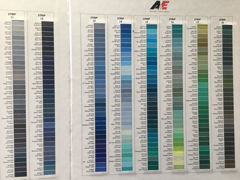 A&E Tex40 Thread White #32001 100% Spun Polyester Cone 6000 Yard. MADE IN USA