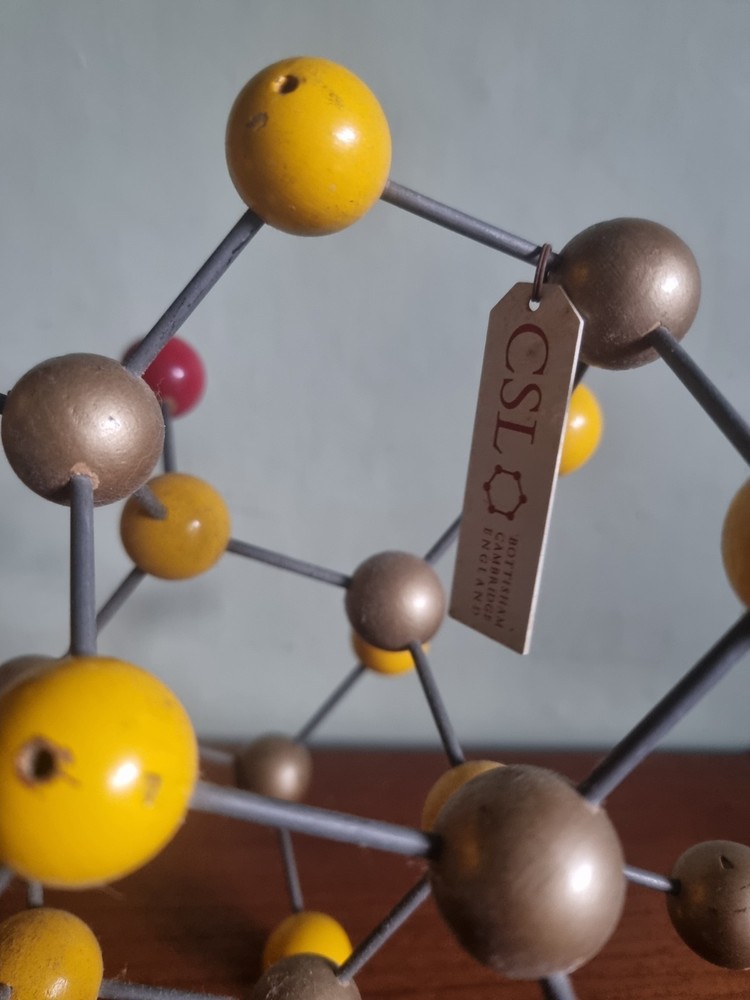 Vintage Molecular Atomic Structure Model Zinc 1950s 1960s Science Bottisham CSL