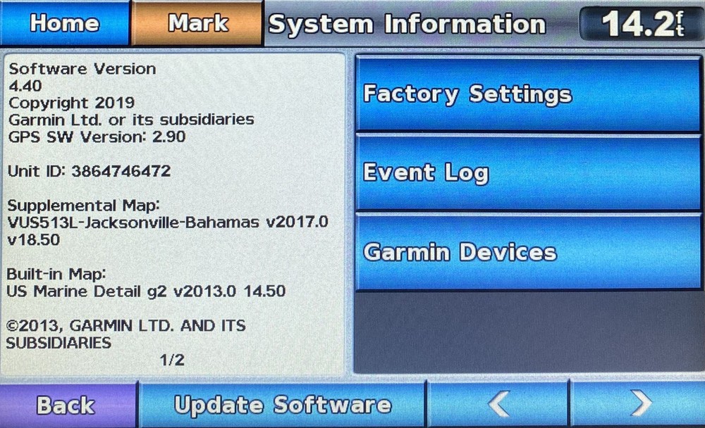 Garmin GPSMAP 740s Stand-Alone Touchscreen Chartplotter (New LCD)~ *MME Refurb!