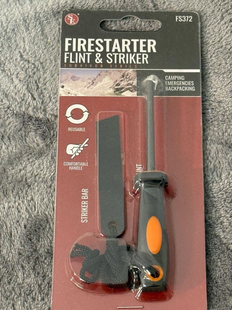 Firestarter flint and striker new in package