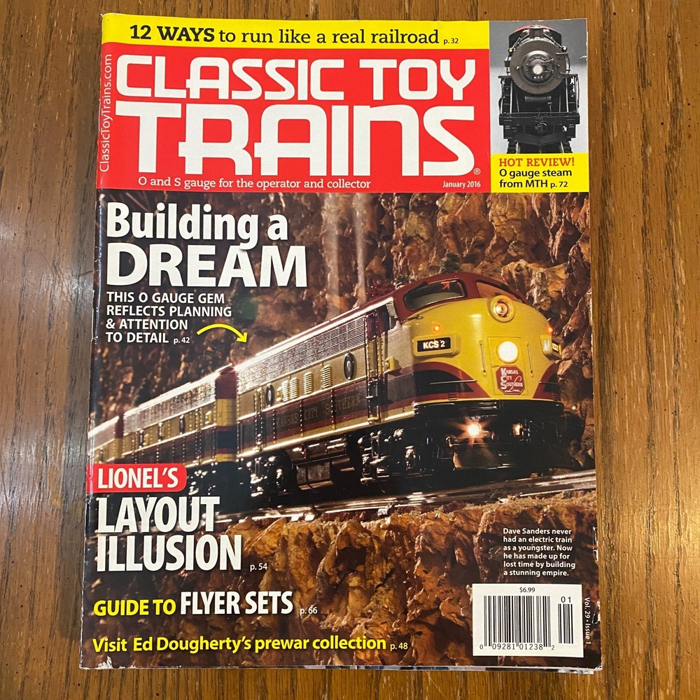 Complete 2016 Classic Toy Trains Magazine Collection – Kalmbach – 9 Issues