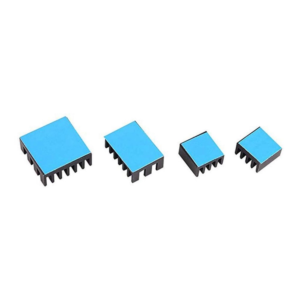 4pcs Pi Sink Aluminum Cooler Cooling Kit For Pi