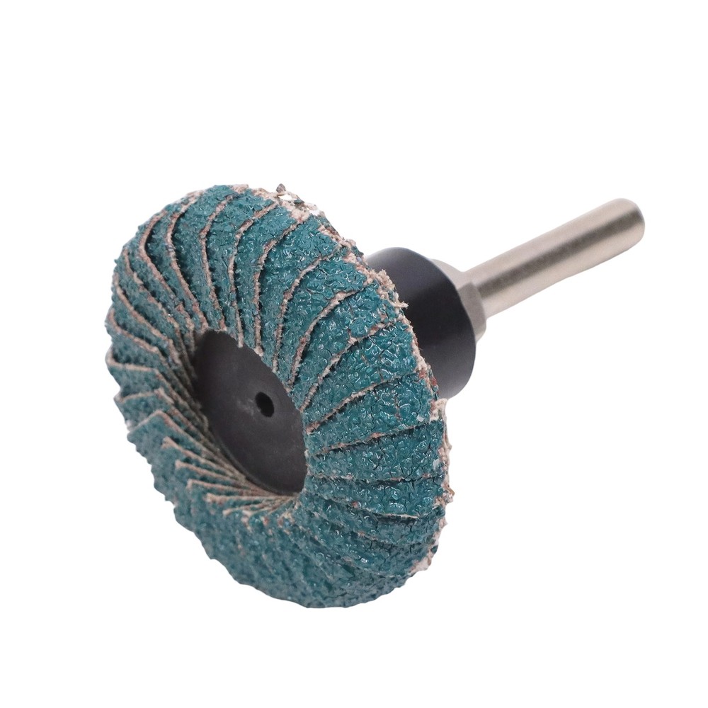 12PCS Mixed Curved Flap Disc 2" Roll Lock Quick Change Sanding Discs 40-120 Grit