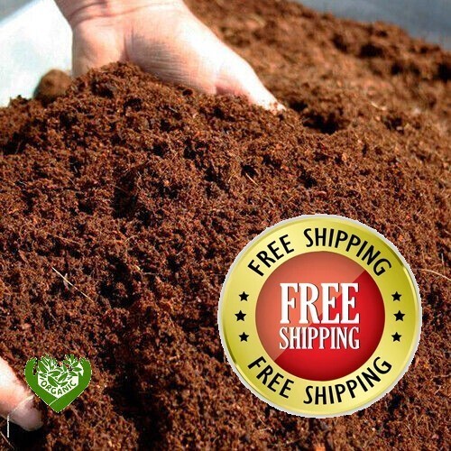 ORGANIC COMPOST HYDROPONIC GROWING MEDIA | COCO COIR COCO PEAT 100% NATURAL