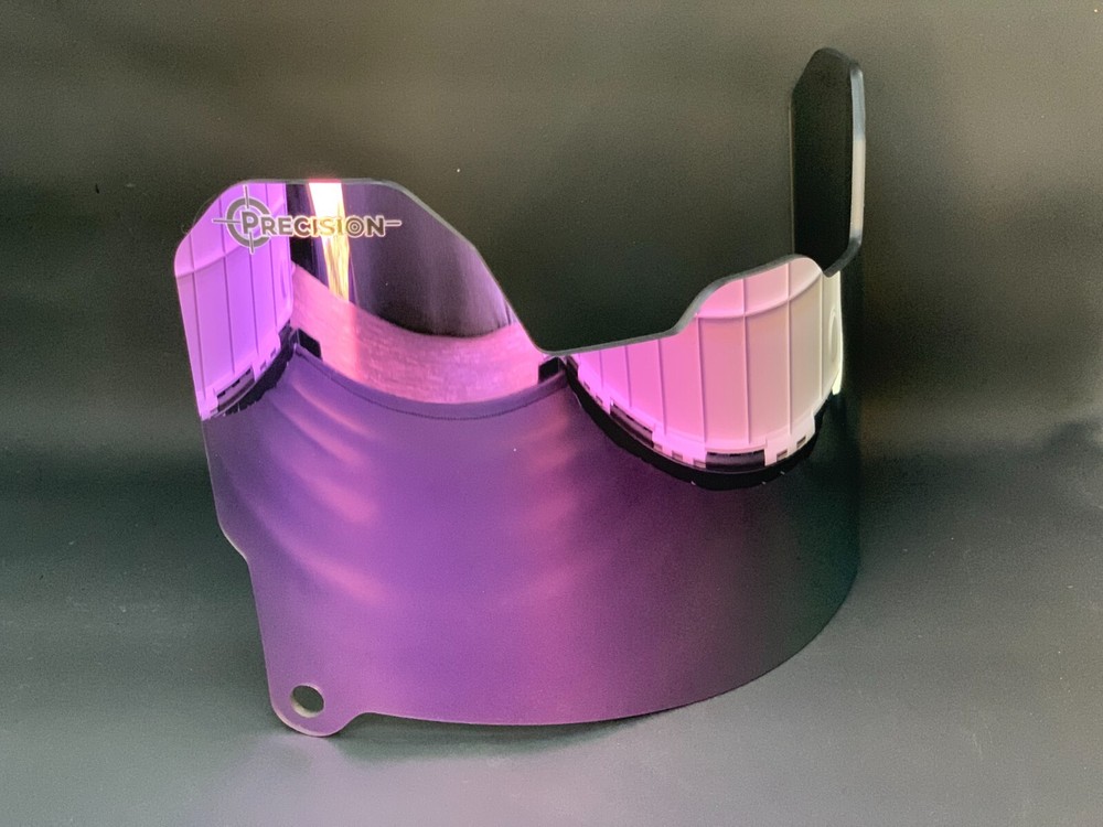 Precision Football Helmet Visor, Amethyst Grape