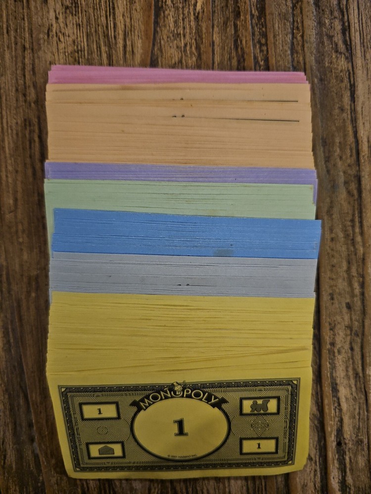 Monopoly French VERSION - Replacement BANK NOTES (Universal)