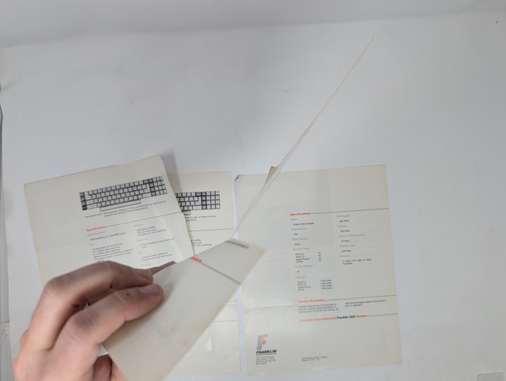 Ace - Vintage Computer Marketing Material