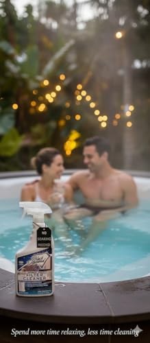 Ultimate Spa & Pool Filter Cleaner Spray, Professional Strength Fast 1-Quart