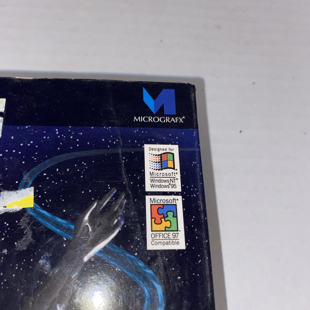 Micrografx Simply 3D 3.0 1997 Software Vintage Complete in Box EUC