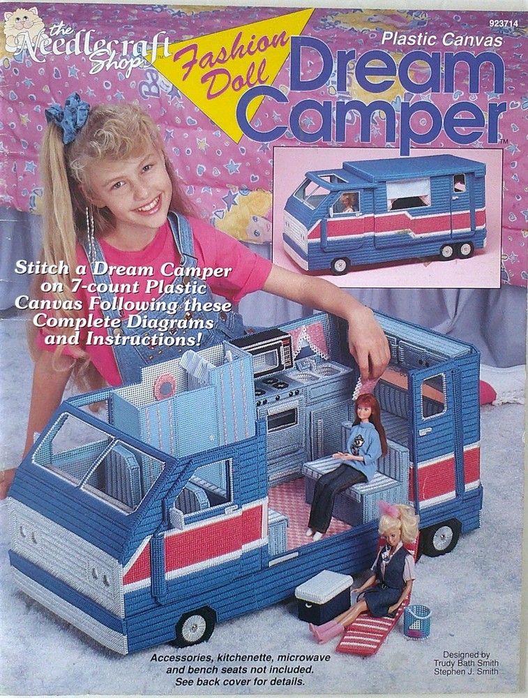 Needlecraft Shop Plastic Canvas Dream Camper Pattern