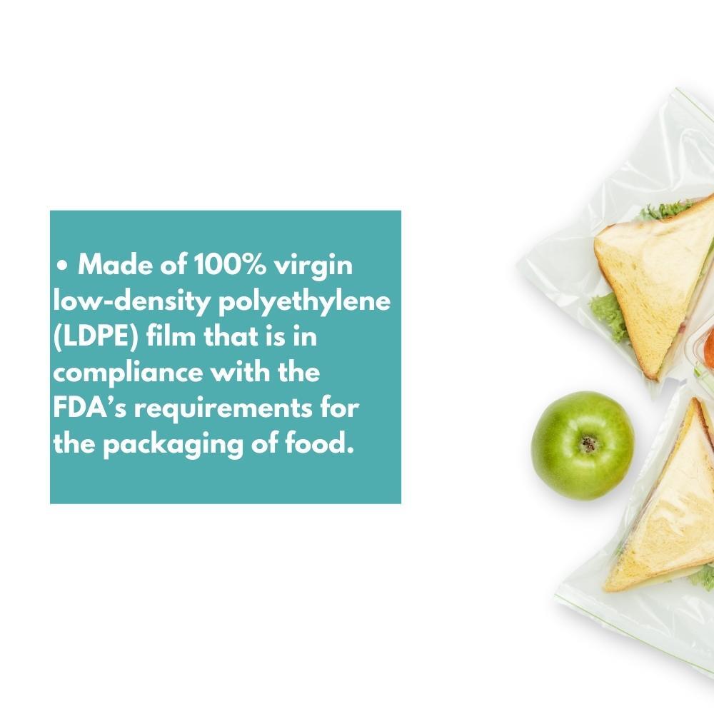 Clear Plastic Reclosable Hanghole Bags Choose: Mil, Size & Pack