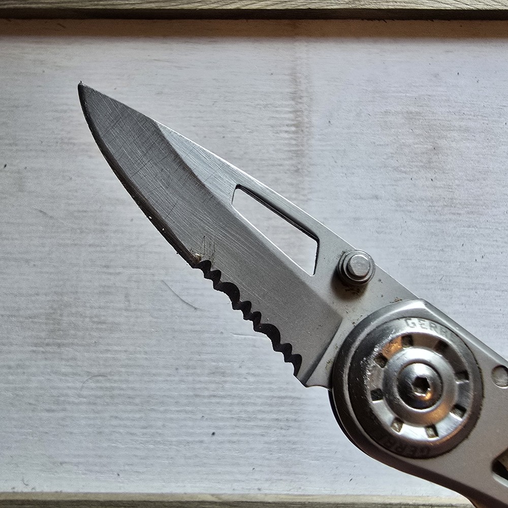 GERBER RIPSTOP I POCKET KNIFE PLAIN EDGE FRAME LOCK