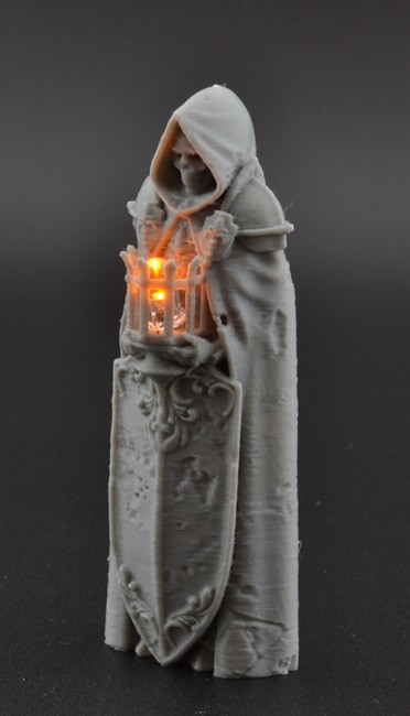 Guardian Statue with Brazier 28mm Miniatures For Dungeons & Dragons