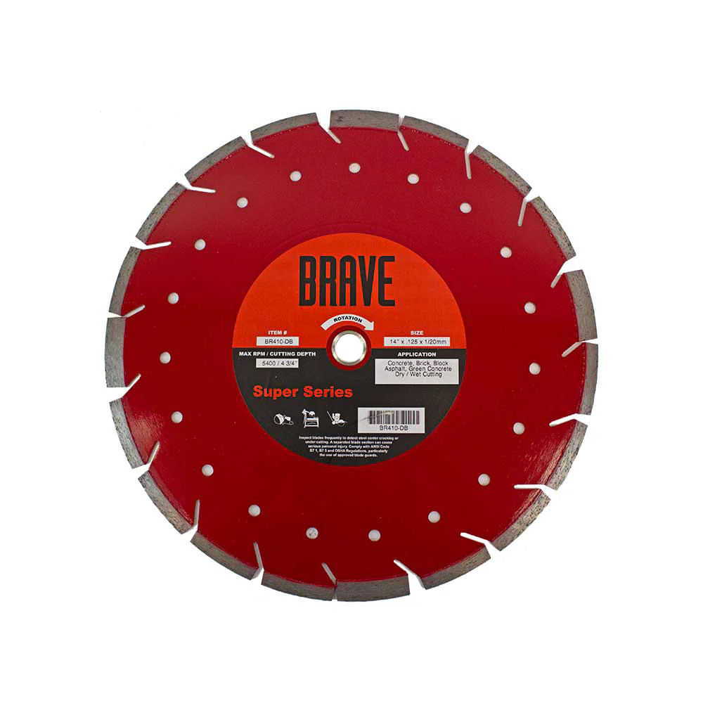 Brave | Diamond Blade | 14 X .125 X 1/20MM | Multi Purpose