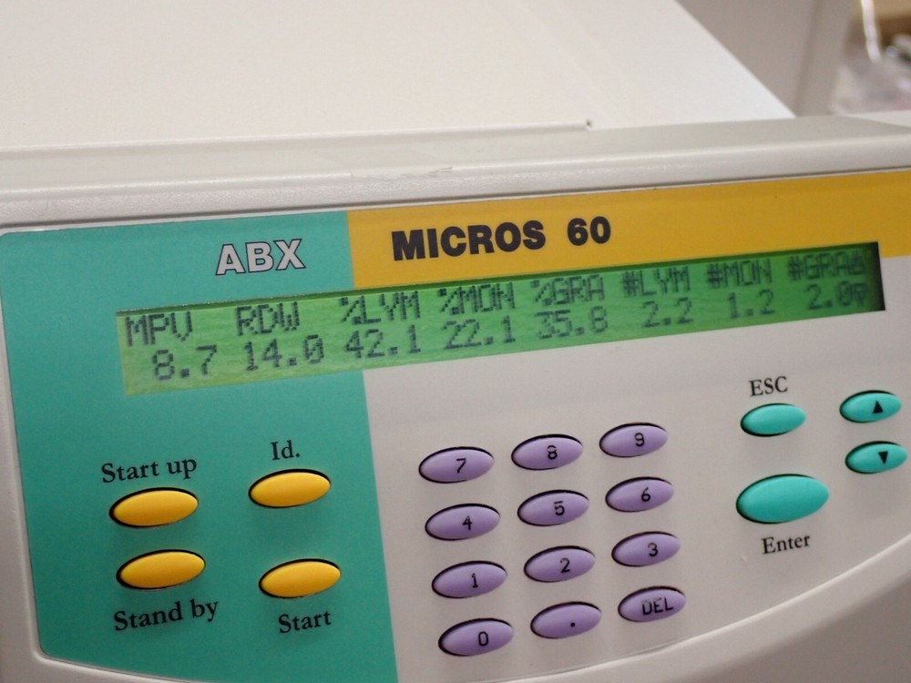 Horiba ABX Micros 60 Hematology Analyzer WORKS PACKAGE USED