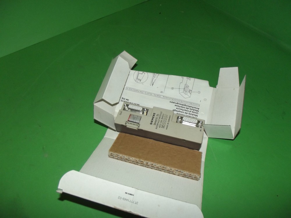 SIEMENS SIMATIC S5 100U 6ES5 316-8MA12 INTERFACE MODULE