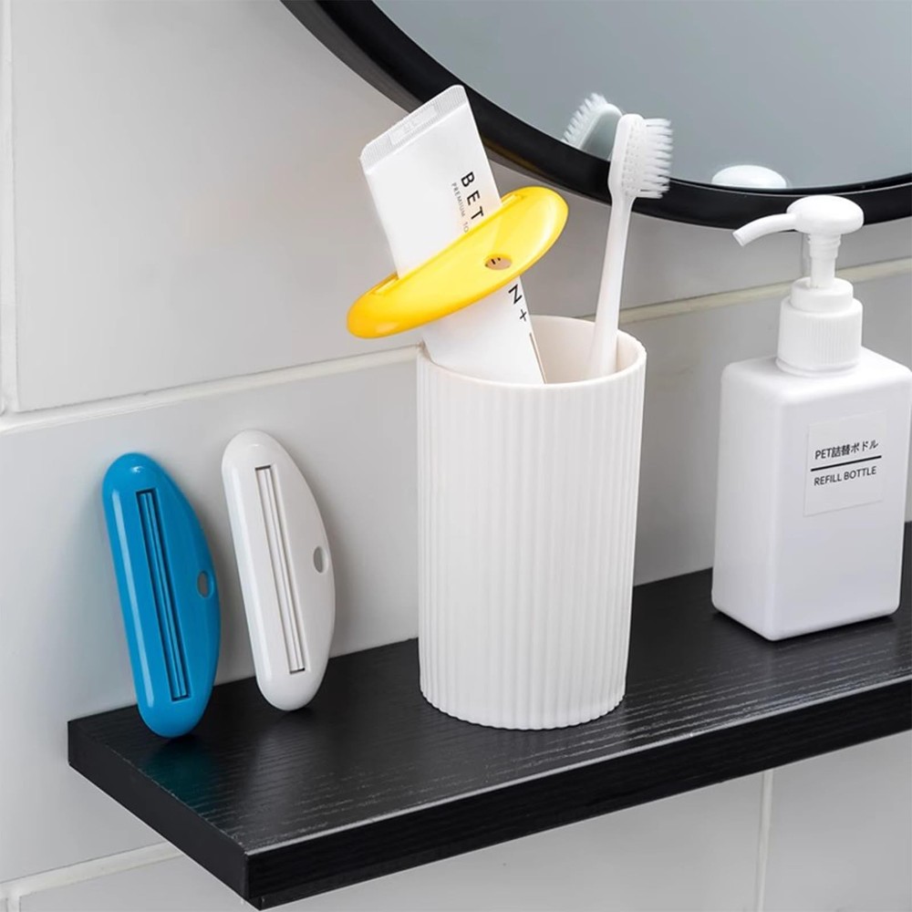 EYBDYB 4PCS Toothpaste Tube Squeezer – Plastic Multicolor