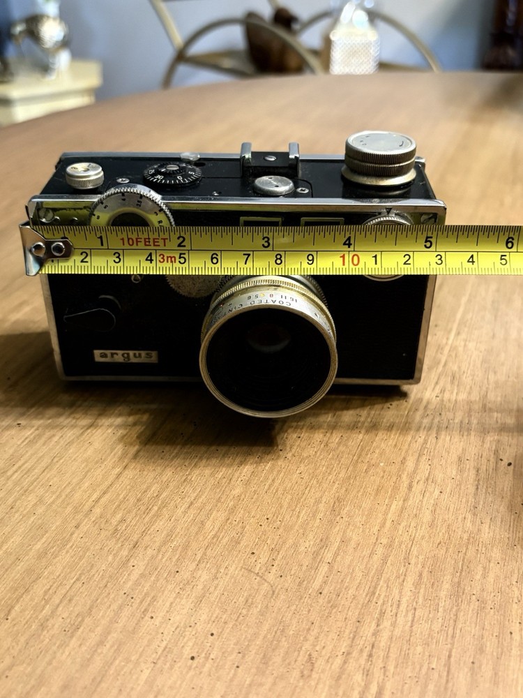 VINTAGE 1940's ARGUS C3 CAMERA RANGEFINDER UNTESTED