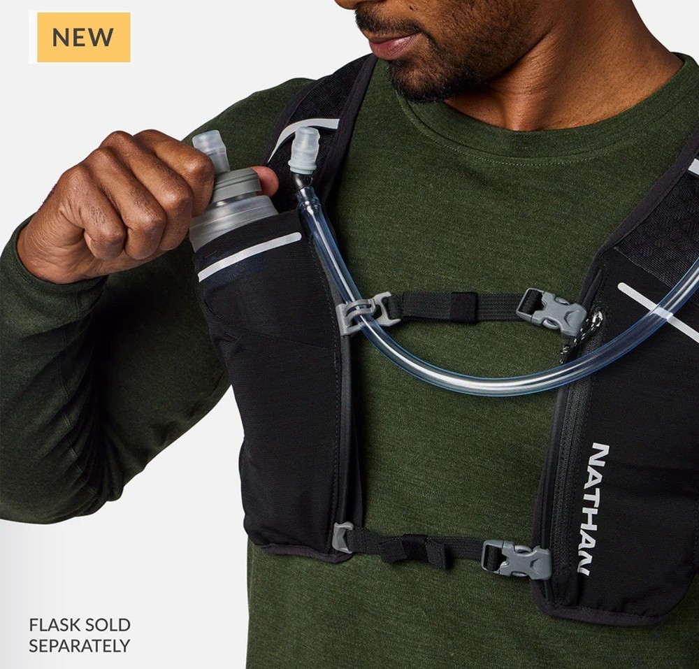 Hypernight QuickStart 3.0 4 Liter Hydration Pack 1.5L Bladder Reflective Nathan