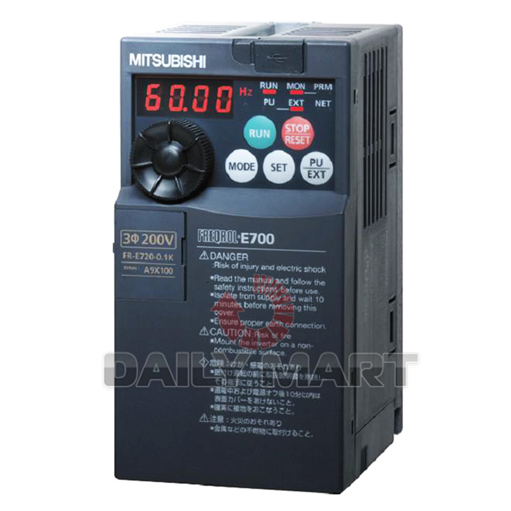 New In Box MITSUBISHI FR-E720-0.2K Inverter