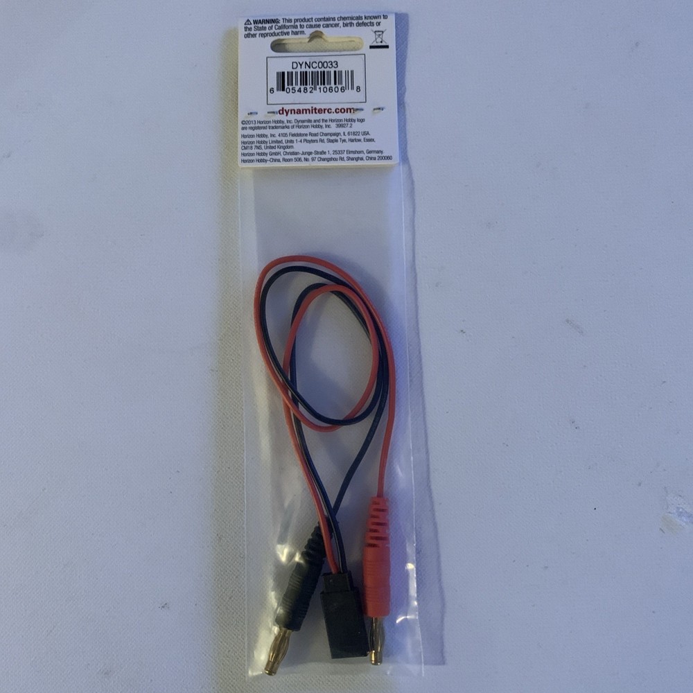 Dynamite Charger Lead/Rx Connector DYNC0033 NEW