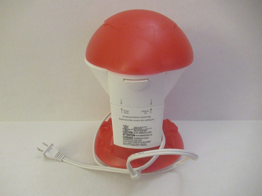 Rival Snow Cone Maker (Red) (2010, Sunbeam Products)
