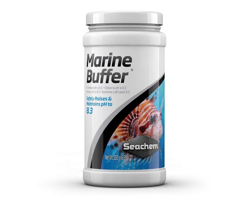 Seachem Marine Buffer 250g Multi Colored Aquarium Pond Water Treatment